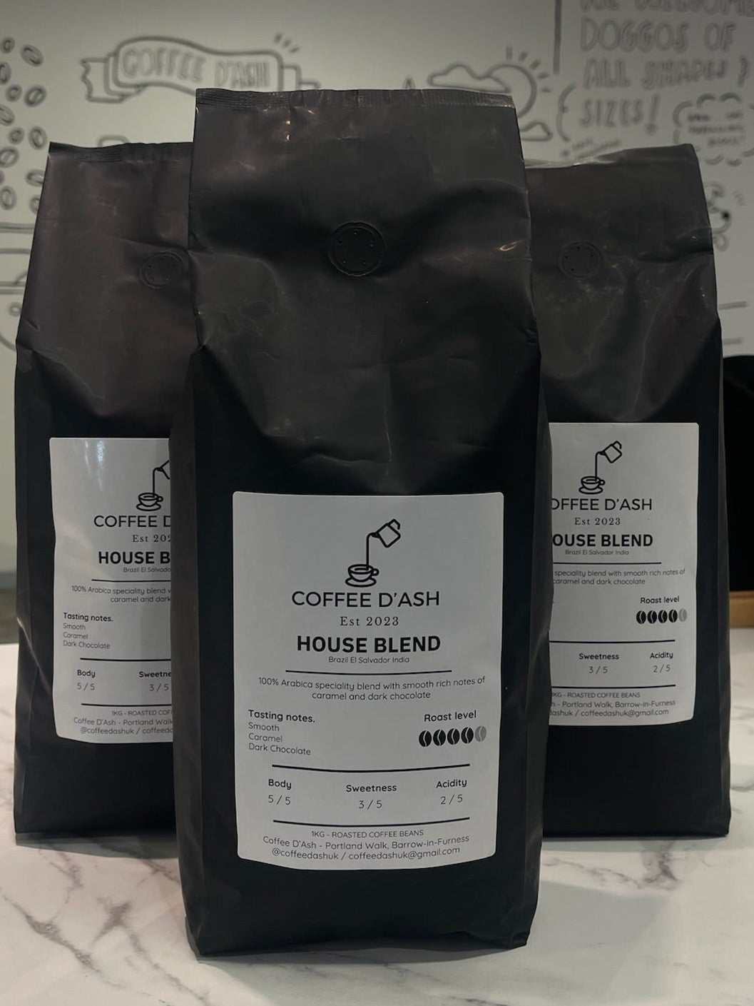 Coffee D'Ash House Blend
